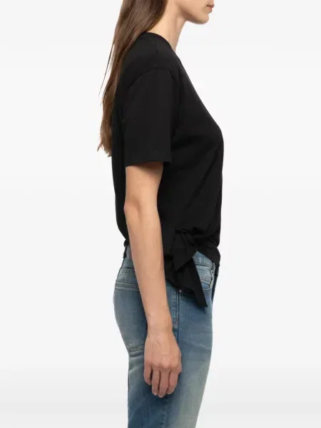 Tricou Zadig&voltaire asimetric negru