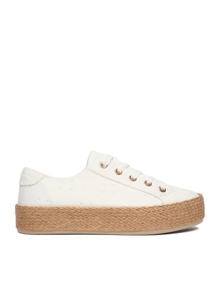 Espadrile JENNY CEO-EMMA alb