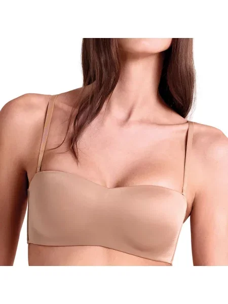 Bandeau podprsenka Lormar béžová