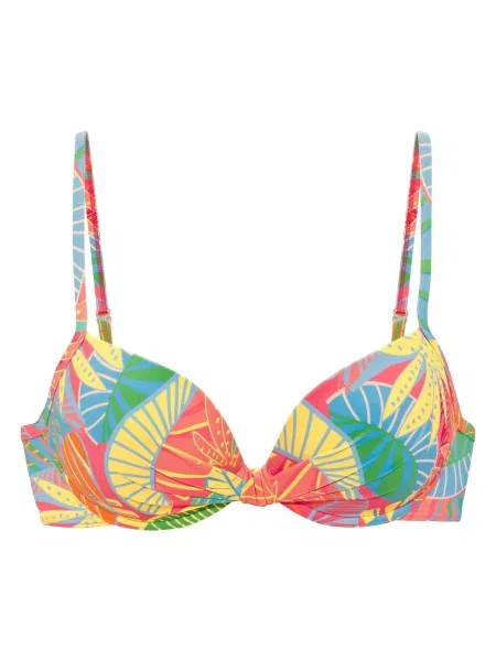 S.Oliver Sutien costum de baie deschis / galben / verde / corai albastru
