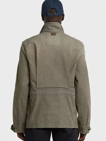 Джинсова куртка G-star Raw сіра