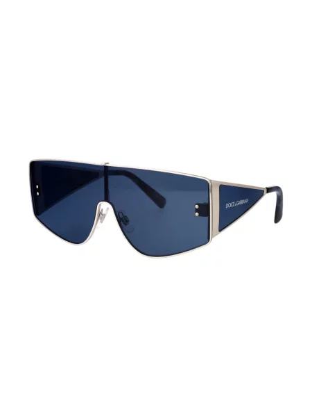 Ochelari de soare Dolce & Gabbana Eyewear cu imagine argintiu