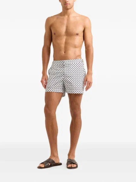 Slip de baie Orlebar Brown alb