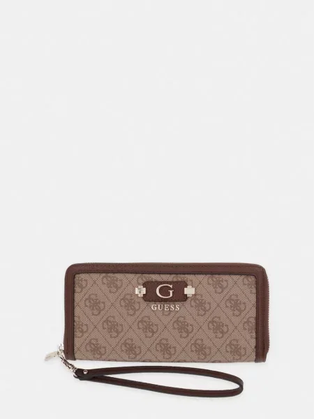 Portofel Guess cu autograf bej