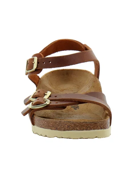 Pantofi Birkenstock din nubuc maro