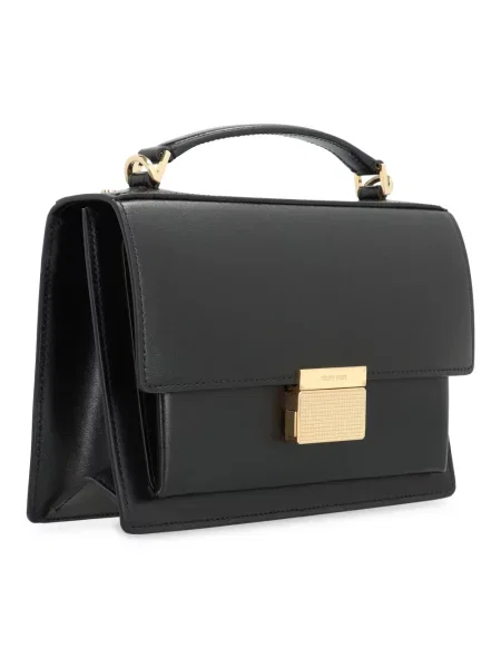 Torebka skórzana Golden Goose skórzana czarna