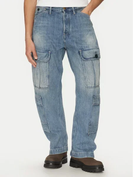 Jeans hlače G-Star Raw modra