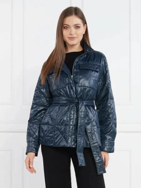 MAX&Co. Steppelt kabát Algebra | Relaxed fit kék