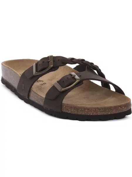 Pantofi Bioline maro
