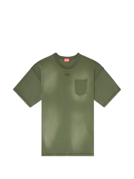 Tricou Diesel rupți verde