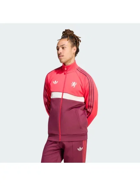 Bluza dresowa Olympique Lyonnais Originals różowa