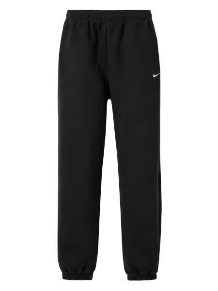 Nike Sportswear Pantaloni Studio Fleece negru alb