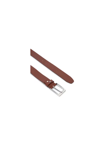 Pásek Tommy Hilfiger Layton Adj hnědá