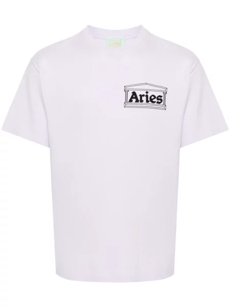 Tricou Aries cu imagine violet