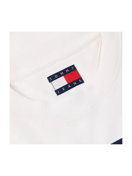 Tričko Tommy Jeans biela