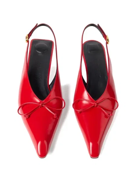 Pantofi cu toc Jacquemus roșu