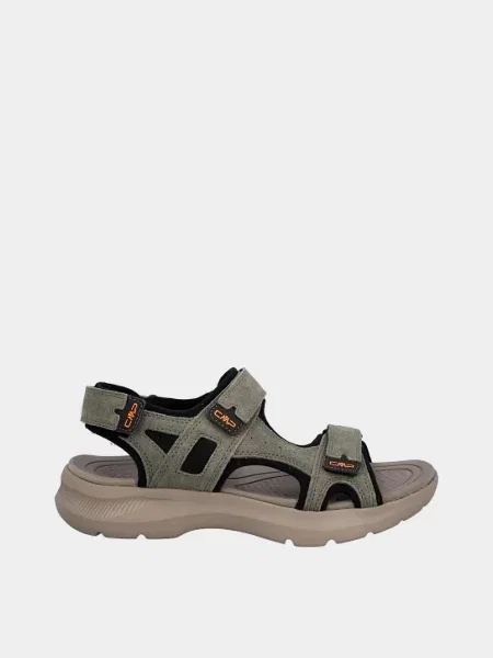 Замшеві Сандалії CMP зелений