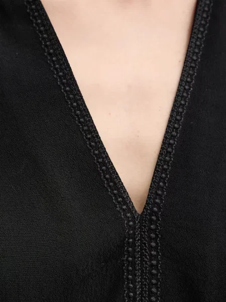 Платье мини Twinset клеш черное