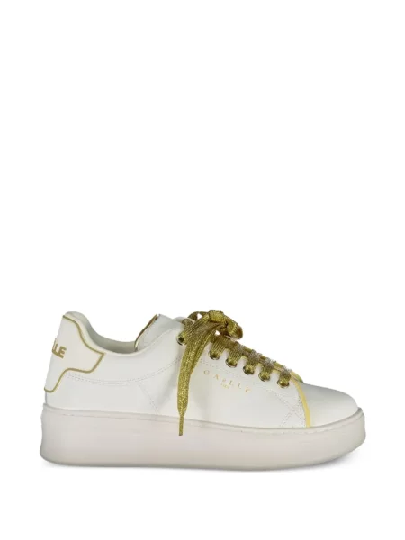 Fűzős csipkés sneaker Gaelle fehér