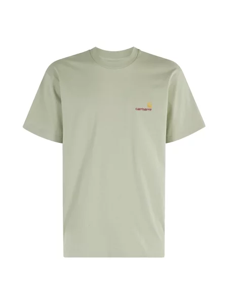 Koszulka Carhartt Wip z nadrukiem zielona