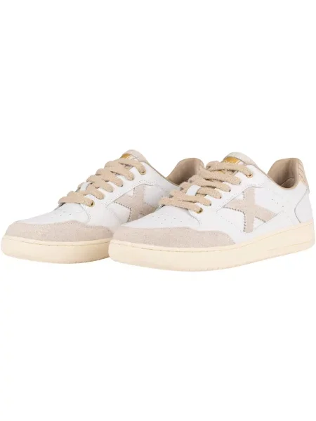Pantofi Munich alb