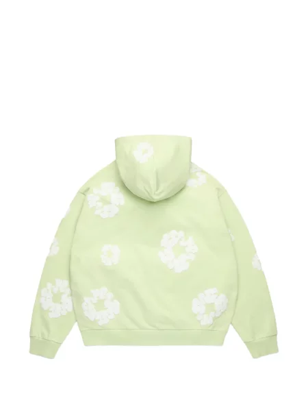 Hanorac cu glugă Denim Tears verde