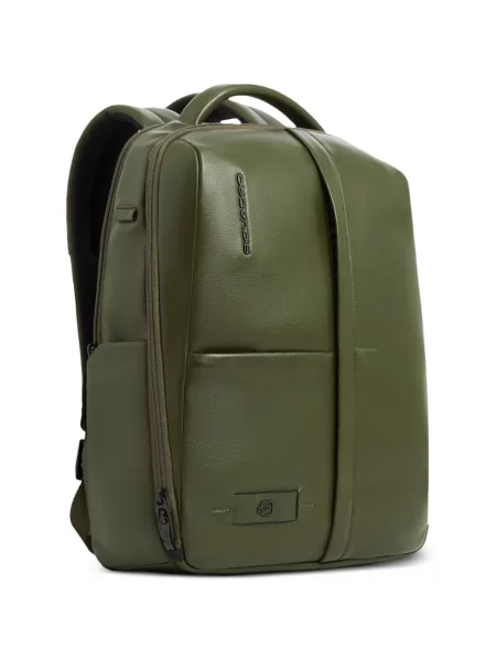 Rucsac Piquadro cu autograf verde