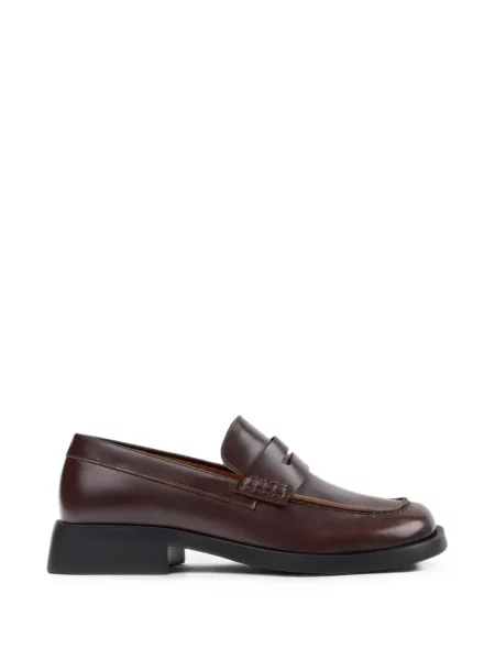 Pantofi loafer Camper din piele maro