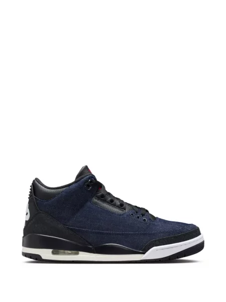 Sneakerși Jordan cu șireturi din dantelă albastru