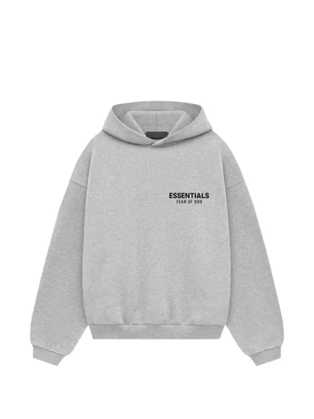 Bluza z kapturem dziecięca Fear Of God Essentials szara