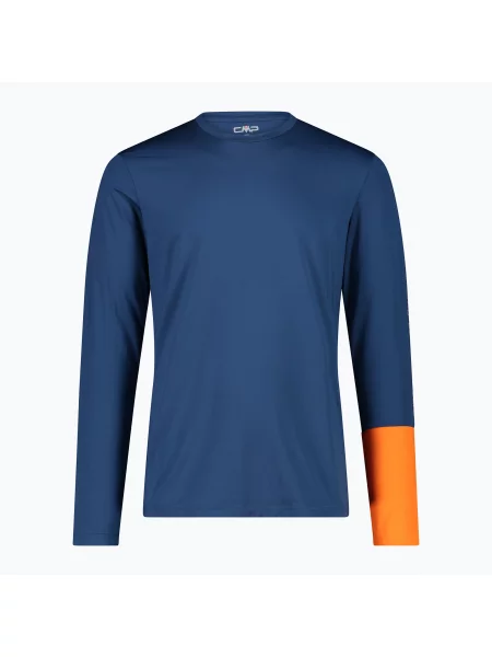 Trekové tričko longsleeve CMP bluesteel modré