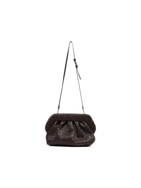 Torebka crossbody Themoirè brązowa