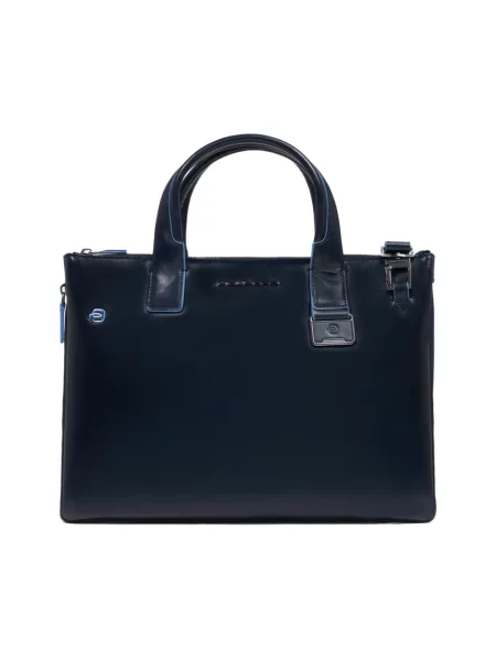 Torba na laptopa Piquadro niebieska
