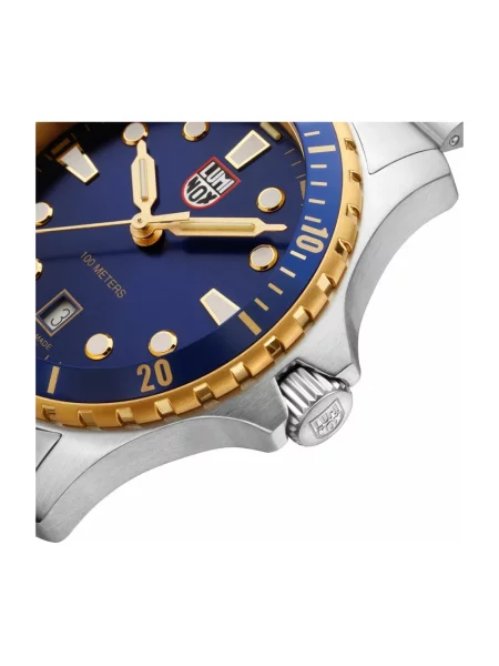 Lniany zegarek Luminox szary