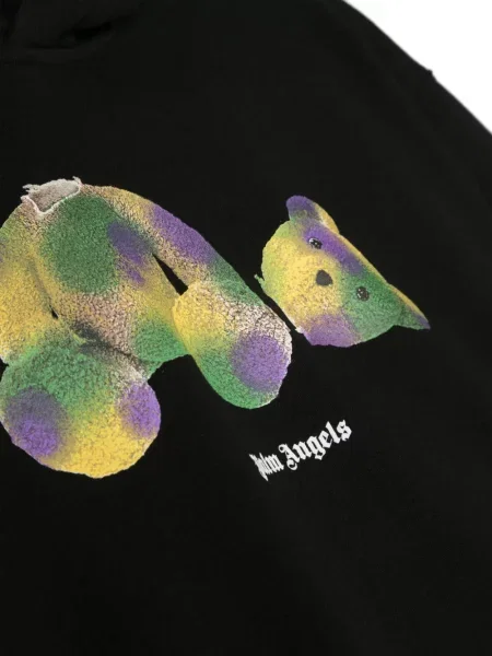 Bluza z kapturem dziecięca Palm Angels czarna