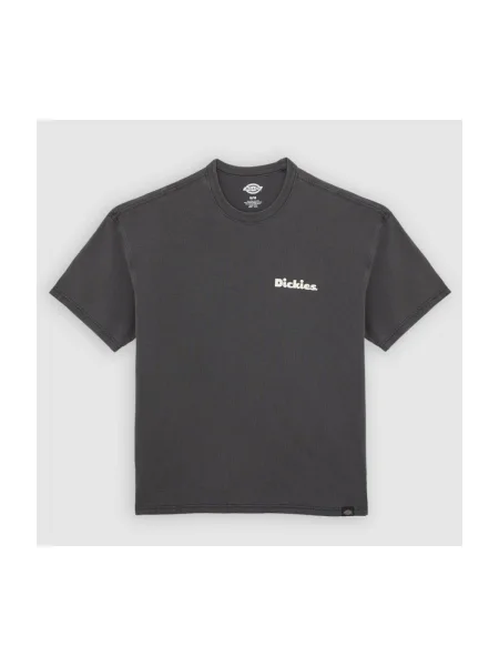 DICKIES Póló Slayden sötétszürke / fehér barna