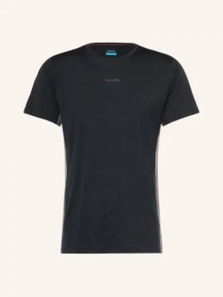 Icebreaker Funkční Tričko Cool-Lite™ Sphere S Merino Vlnou / tmavě šedá černá