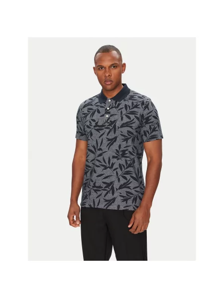 Pierre Cardin Polo C5 Σκούρο Regular Fit μπλε
