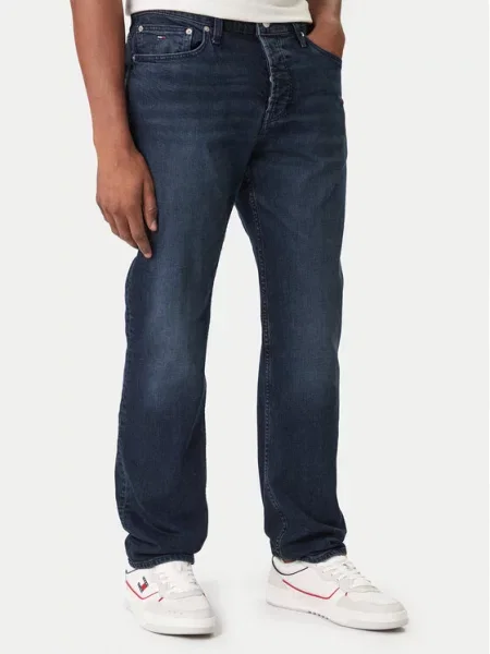 Tommy Jeans Jeansy Ryan fioletowy