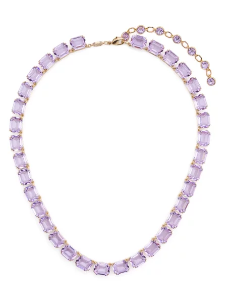 Colier Swarovski argintiu