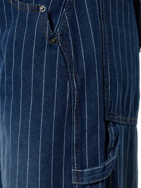 Pantaloni Munthe cu dungi albastru