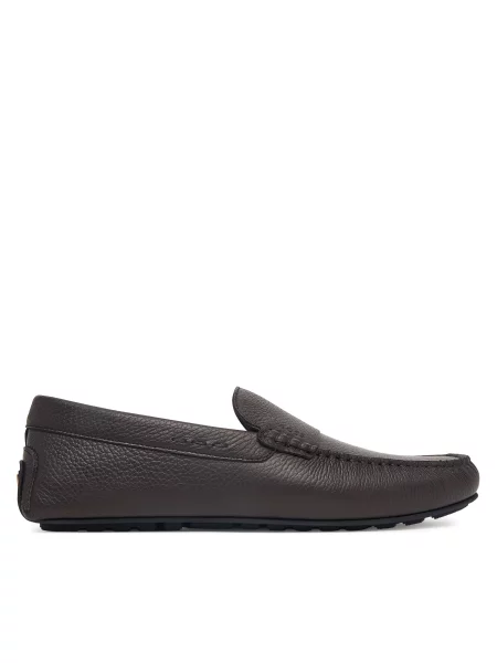 BOSS Mokasinai Noel Tamsiai ruda