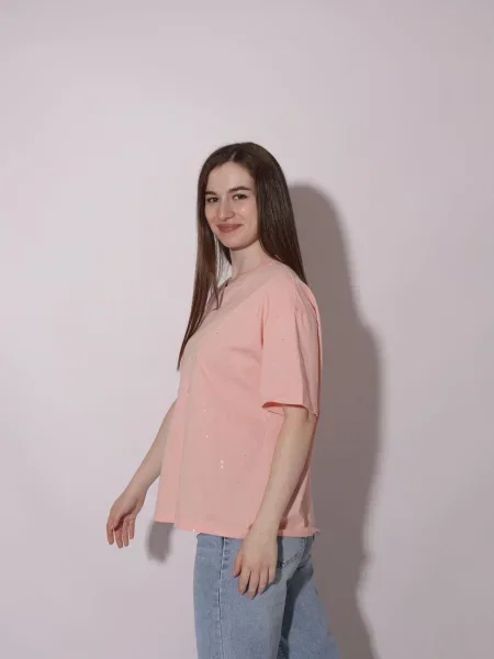 Футболка Lumo розовая
