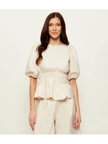 Pinko Bluză JOANDRA | Relaxed fit bej