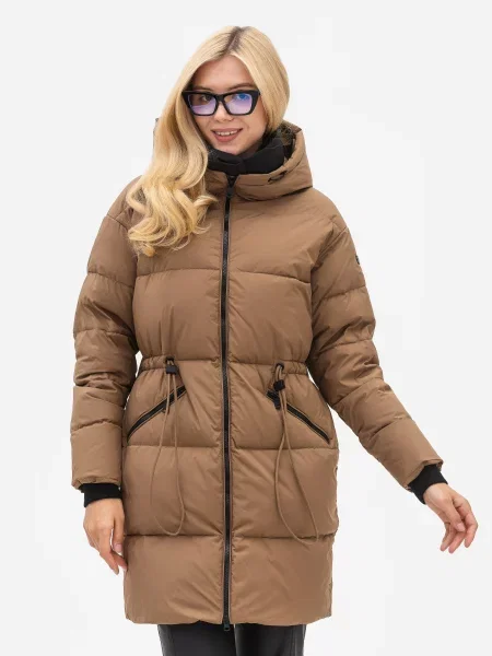 Пуховик VIVA WEAR коричневий