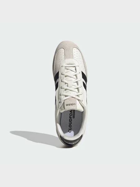 Кожаные кроссовки Adidas белые