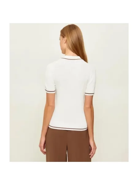 Koszulka polo Armani Exchange biała