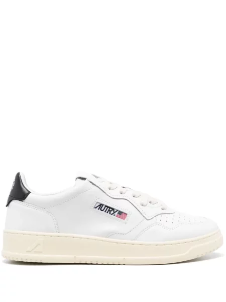 Sneakerși Autry din piele alb