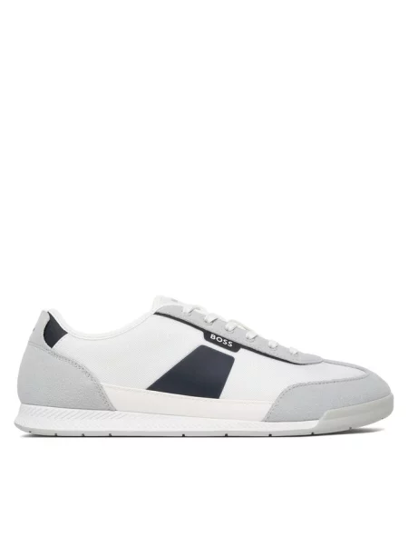 Sneakersy BOSS białe