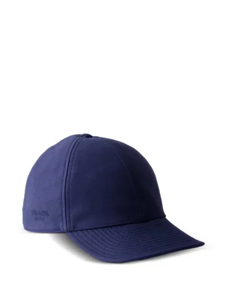 Szatén baseball sapka Prada kék